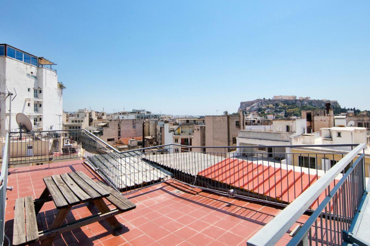 Topfloor Stylish Apartment With Acropolis View! เอเธนส์ ภายนอก รูปภาพ
